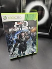 Binary Domain / Microsoft Xbox 360 / CIB / Clean / Tested / Read