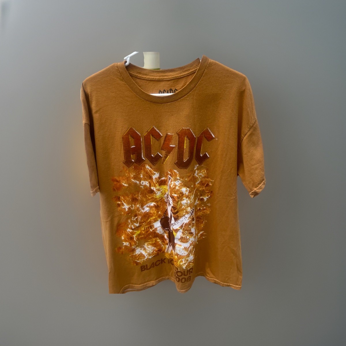 AC/DC Black Ice Tour T-Shirt size S/M | eBay