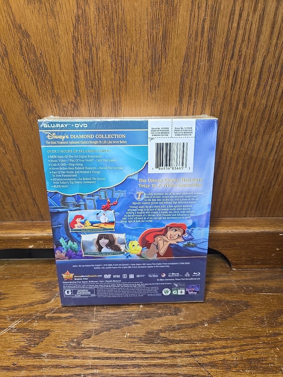 Little Mermaid (Tg) (Blu-ray) for sale online