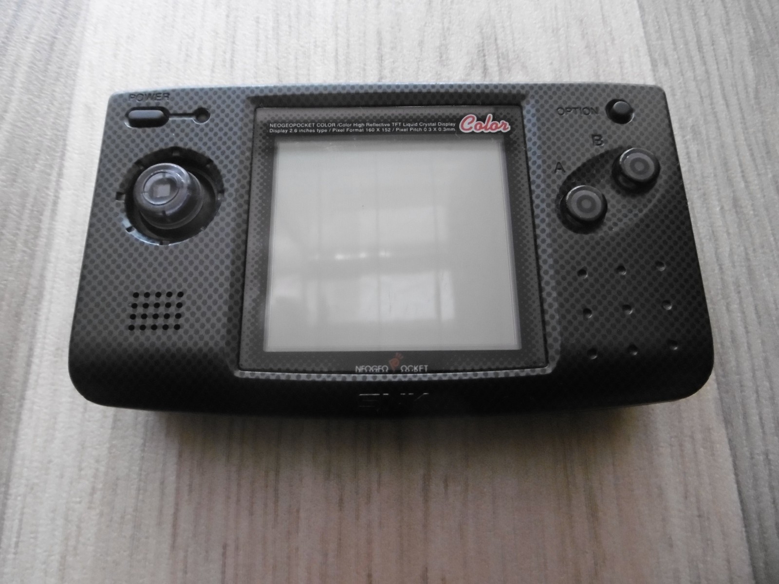 Console Neo Geo Pocket Color Anthracite - NeoGeo SNK