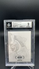 2024 Topps Star Wars Hyperspace Silver Sketches Mike Dalzell BGS 9 #18168 MA