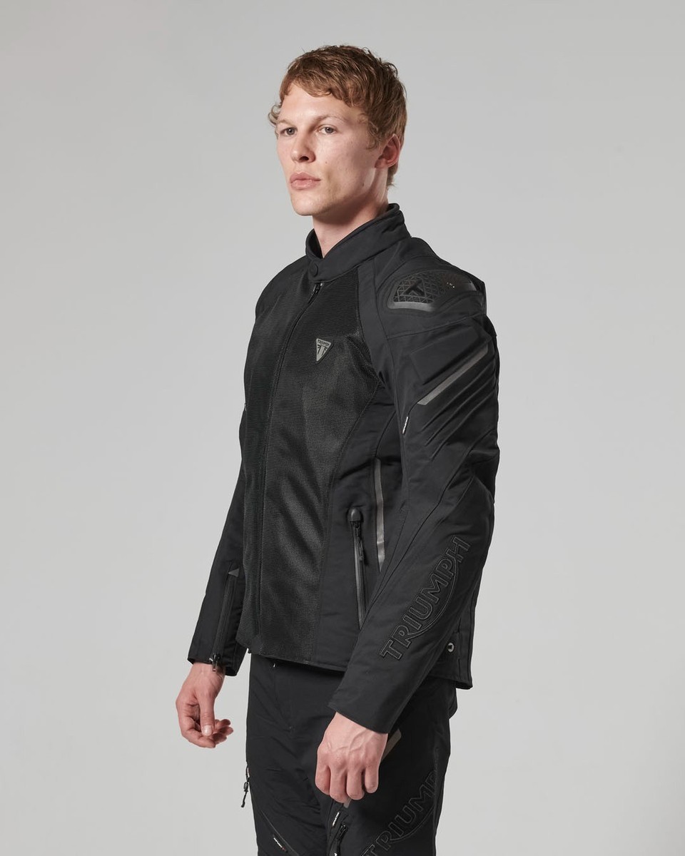 TRIUMPH Triple Mesh Men's Summer Motorcycle Jacket - MTPS20533