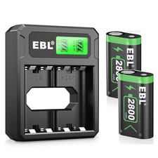Rechargeable 2800mAh Battery x 2  Charger for Xbox Series X S One Controller
