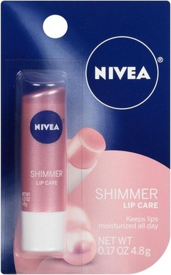 Nivea Lip Care Pearly Shimmer Radiant Lip Care, .17 oz
