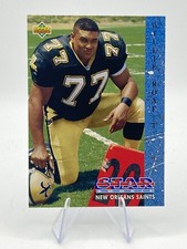 1993 Upper Deck - Star Rookie Willie Roaf #6 Rookie (RC) Saints