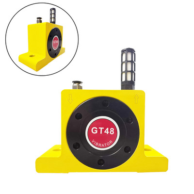 GT48 Air Gear Type Pneumatic Vibrator Adjustable Vibration Strength
