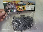 Stevens WW II German Afrika Korps Dark Grey Soldier Figures 54mm PYS50