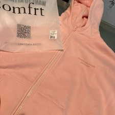 Comfrt Collection Pastel  Edit Pink Hoodie Sweatshirt Oversized Comfort