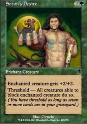 Seton's Desire~268/350~LP~(ODY) - Odyssey~MTG