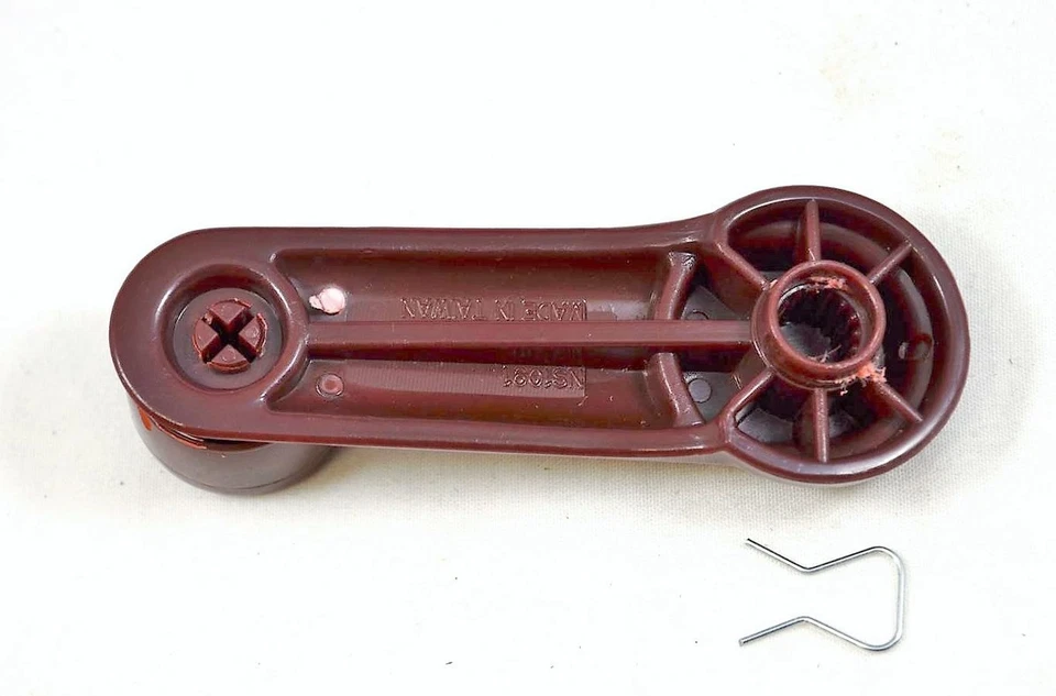 fits 1986 Nissan 720 Window Crank Handle Left or Right Red Burgandy - Image 2 of 2