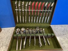 Elegante servizio di posate in acciaio inox per 12, 80 pezzi Made in USA