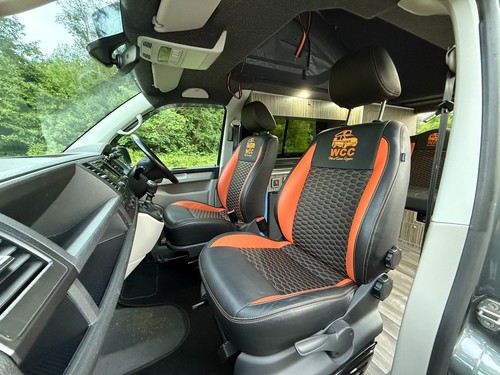 Volkswagen Transporter T6 Campervan. Pop-top / Thule awning / Electric Bed / T30 - Picture 12 of 24