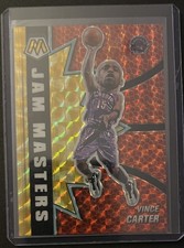 Vince Carter 2020-21 Mosaic 🏀 Jam Masters Reactive Yellow SP/99