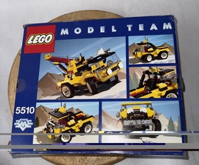 Lego Model Team 5510 Off Road 4X4 Jeep Instructions Box Stickers