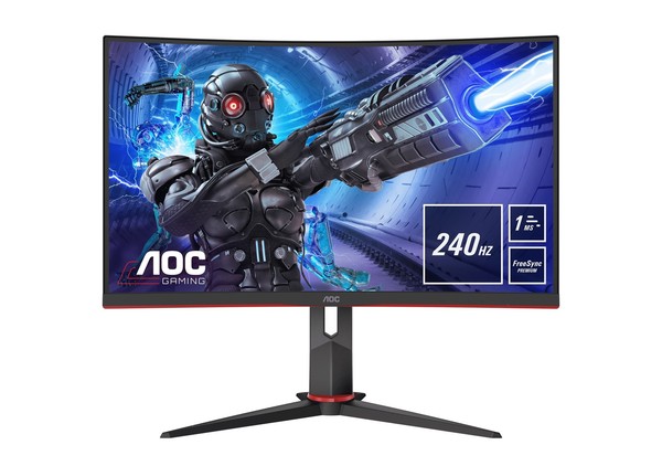 AOC C32G2ZE 31.5 Zoll Full HD Curved VA LED 16:9 240 Hz Gaming Monitor-image