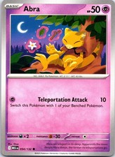 Abra 054/132 Common Mega Evolution Pokemon NM