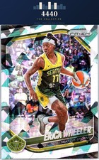 2025 Panini Prizm WNBA #125 Erica Wheeler Ice Prizms