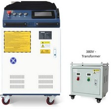 3000W Laser Cleaning Machine Laser Rusty Remove Machine with Transformer
