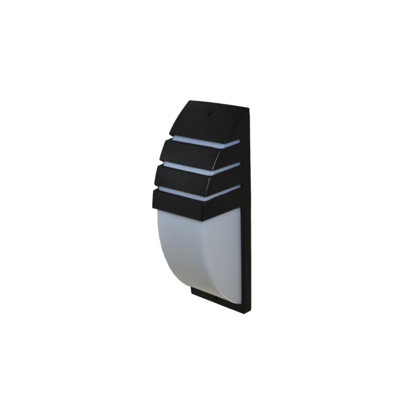Nalani E27 IP54 Black Wall Light 1185