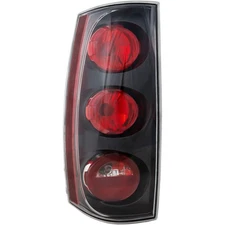 Halogen Tail Light For 2007-2014 GMC Yukon Denali Model Left Clear Lens w/ Bulbs