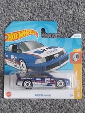 Hot Wheels Audi 90 Quattro Blue HW Turbo Number 144 New and Unopened
