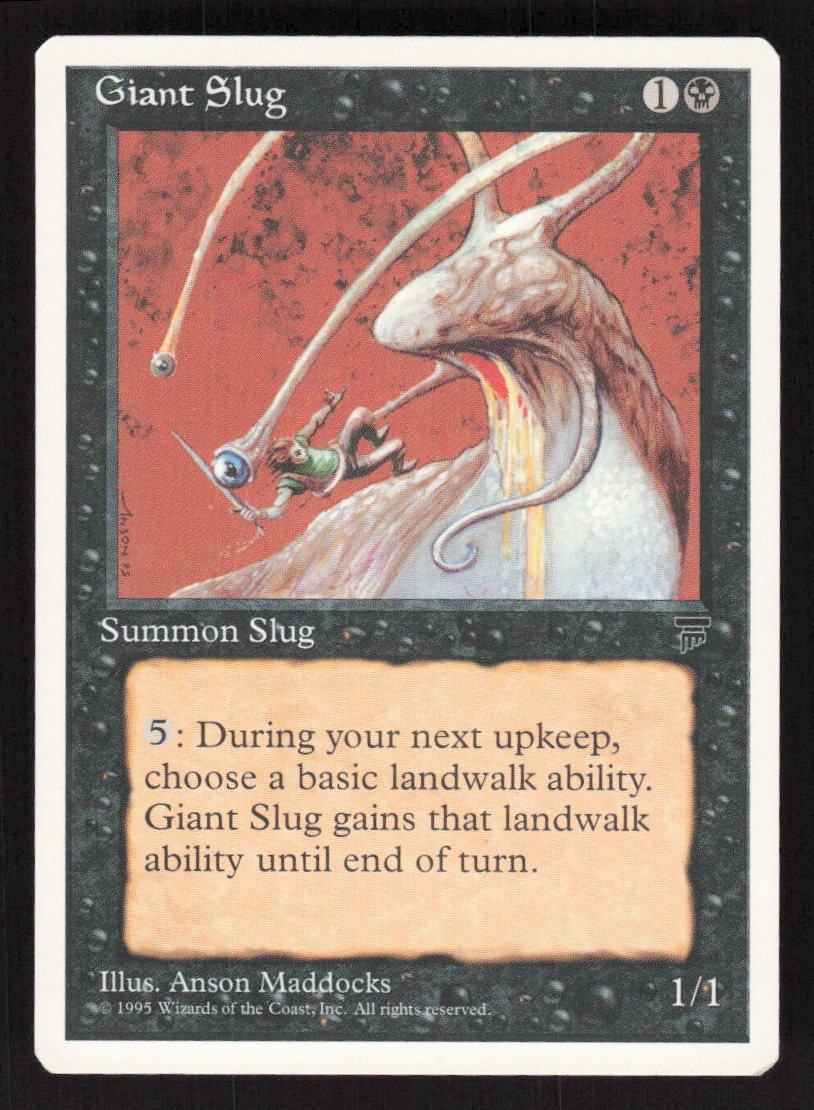 1995 Giant Slug Chronicles MTG