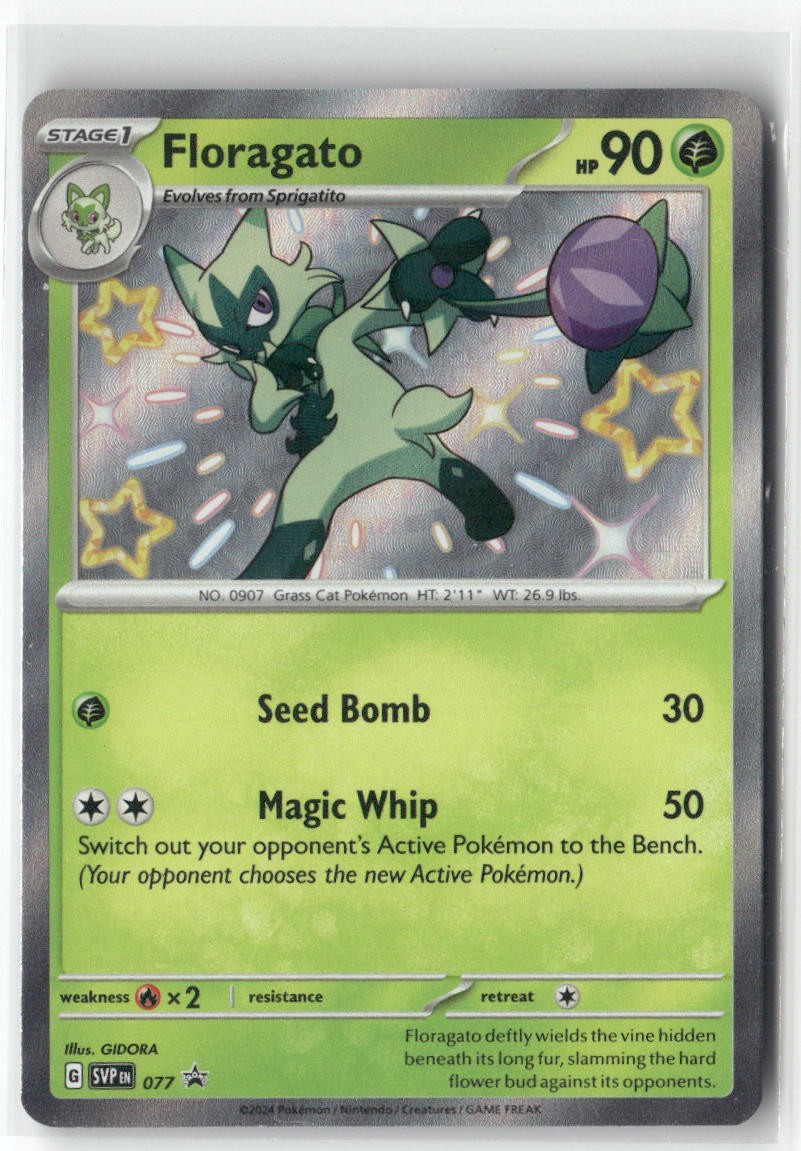 SV: Scarlet & Violet Promo Cards #077 Floragato