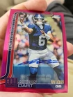 2025 Topps Chrome Jaxson Dart Rookie Auto Magenta 91/399 Hard Signed Update Pics
