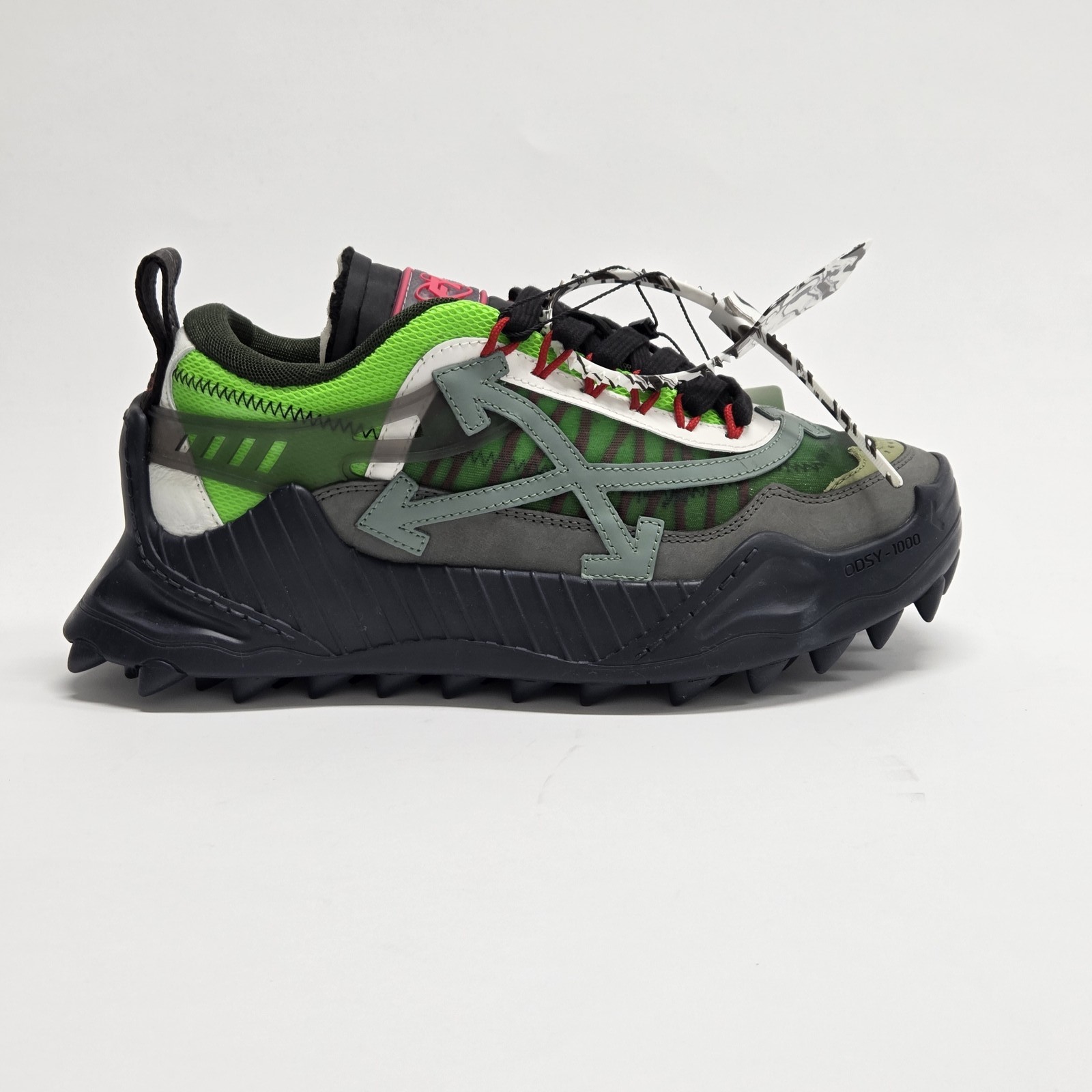 Off-White Odsy-1000 Green OMIA139F20FAB0011155 EU39 UK5