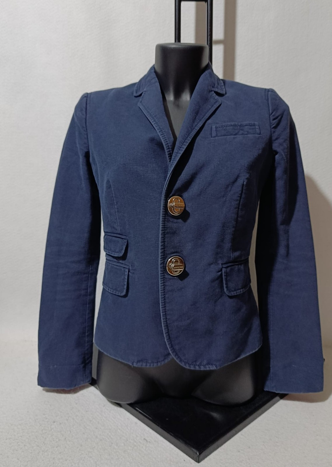 Giacca Dsquared2 Donna Blu Navy Chic - Taglia 44, misure nelle foto