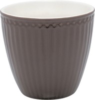Greengate Alice Dark Chocolate Latte Cup H: 9 Cm X B: 10 GrößE H 9 Cm X B 10 Cm