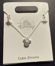 Disney World Mickey Mouse Earrings Brand New Cubic Zirconia 2026