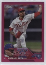 2023 Topps Chrome Update Magenta Refractor 202/399 Gregory Soto #USC181 7kj