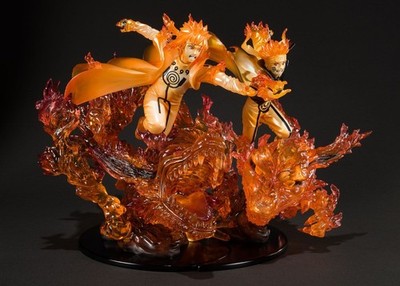 Minato 22cm  + Naruto  21Cm FiguartsZERO Kizuna Relation Tamashii Nations