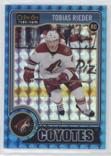 2014-15 O-Pee-Chee Platinum Blue Cubes 27/65 Tobias Rieder #182 Rookie RC 0o5t