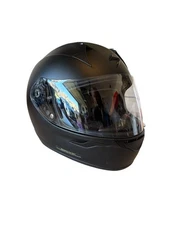 Scorpion EXO 390 Matte Black Full Face Helmet. Size Small