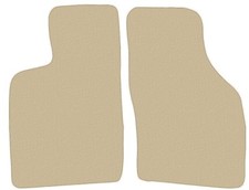 Front Fußmatten Velour für Opel Vectra A 1988-1995, Beige x14 Rand