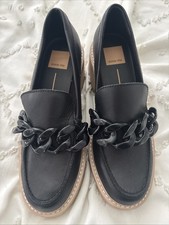 Dolce Vita Haris womens loafers Size 8 Chunky Heel