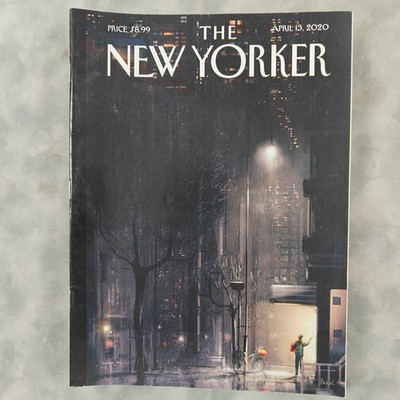The New Yorker Magazine April 13 2020 Pascal Campion Delivery Cover NYC