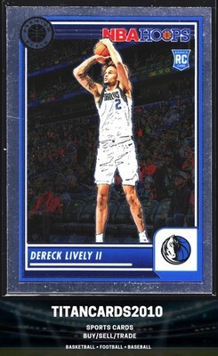 Dereck Lively II 2023-24 Hoops Premium Stock Rookie RC Dallas Mavericks #253