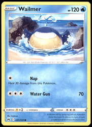 Wailmer 031/159 Common Crown Zenith