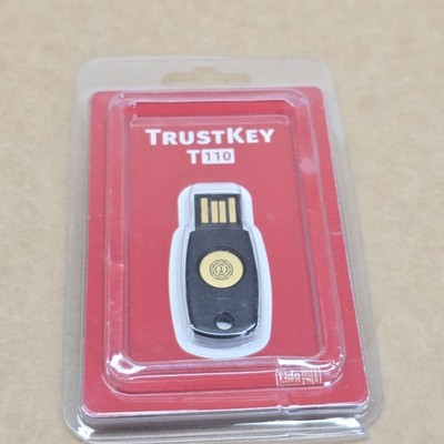 FIDO Security Key TrustKey T110 FIDO2 U2F Two Factor Authentication USB Key Type
