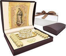 ESNOY Arras De Boda Catolica Virgen Guadalupe Gifts, Para Gold