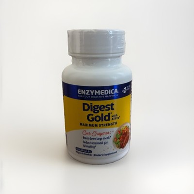 Enzymedica Digest Gold Digestive Support Supplement Capsules, 45 Count