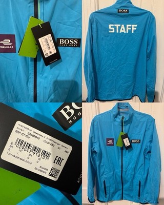 Rare BOSS x Formula E Staff Issued Jacket NWT Crew Mens Large NEW! Porsche