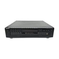 Sony CDP-C661 5 Disc CD Carousel Changer Player Compact Disc READ