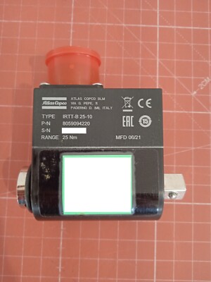 Atlas Copco IRTT-B 25-10 Hochpräziser Rotierender Drehmoment Geber 25Nm_0.35_5