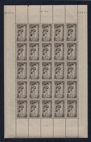 n° 890/893 ** Jeux Olympiques de Munich 1972 Feuille complète non pliée