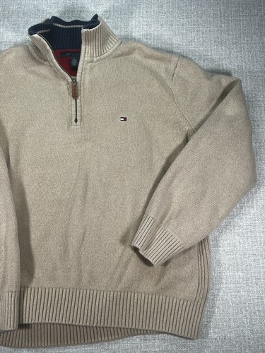 Tommy Hilfiger Jacke Erwachsene Extra Large Beige Langarm Logo Stretch Herren - Bild 5 von 9