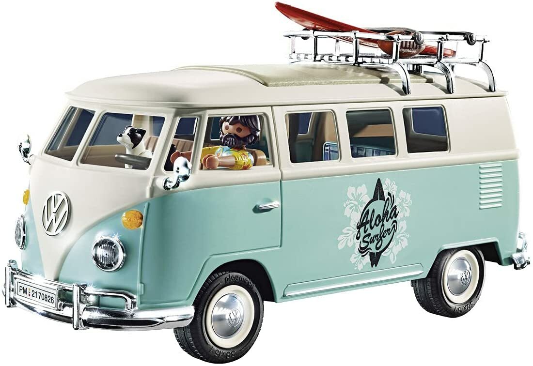 【新品未開封】　プレイモービル　T1 Camping Bus 70826 Volkswagen - T1 Camping Bus LIMITED EDITION #70826 Building Set by